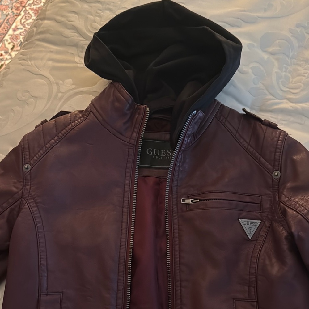Guess Kids Burgundy Jacket